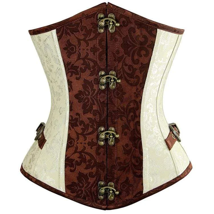 Lowest Price Women' Vintage Contrast Color Underbust Corsets