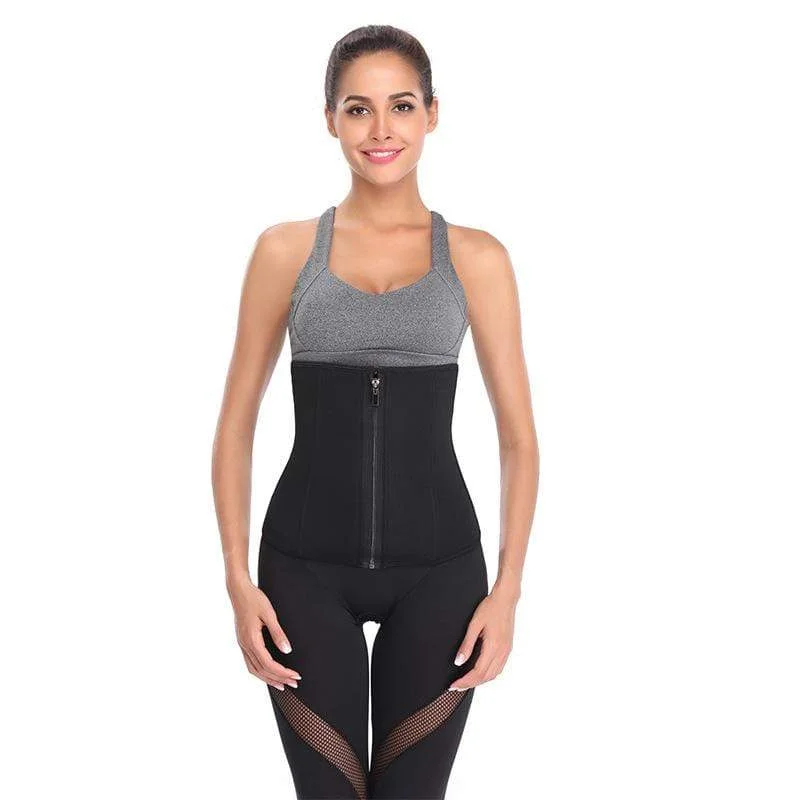 Weekend Savings Spectacular Women's Gothic Front Zip Underbust Sport Corsets