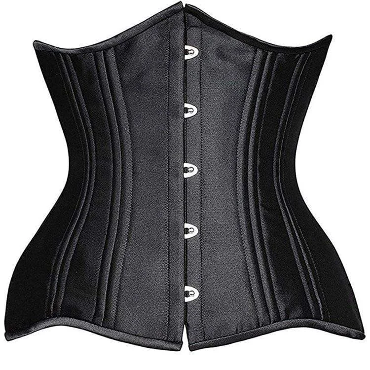 Anniversary Sale Women's Gothic Pure Color 24 Steel Boned Underbust Corsets