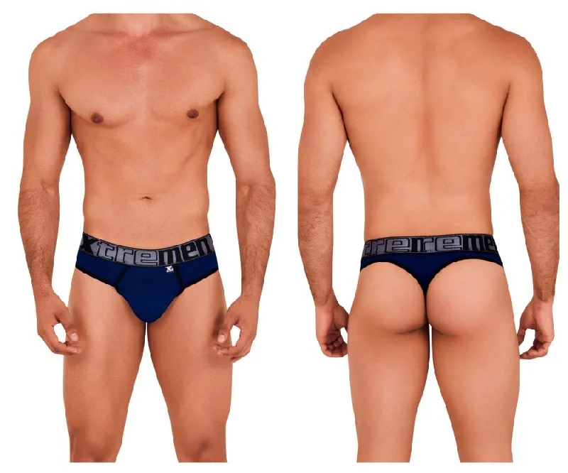 Special Buy Xtremen 91094 Microfiber Thongs Color Dark Blue
