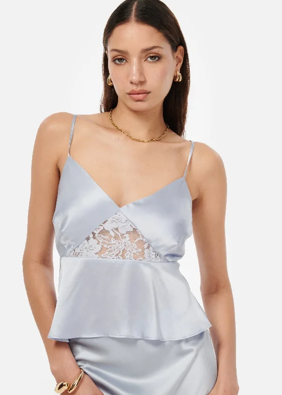 Hurry In Adelaide Camisole Bluebell