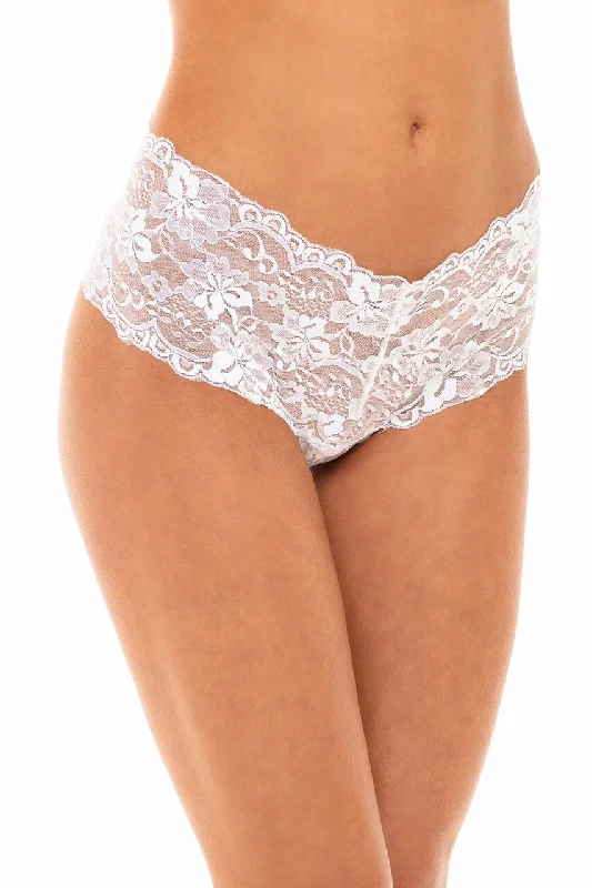 Don't Delay Bridal Good Night Kiss Crotchless Boyshort