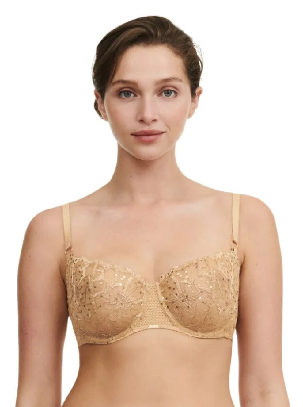 Limited Supply Chantelle Fleurs Signature Demi Bra