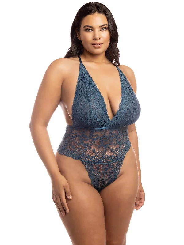 Super Sale Curvy Jeana Lace Teddy