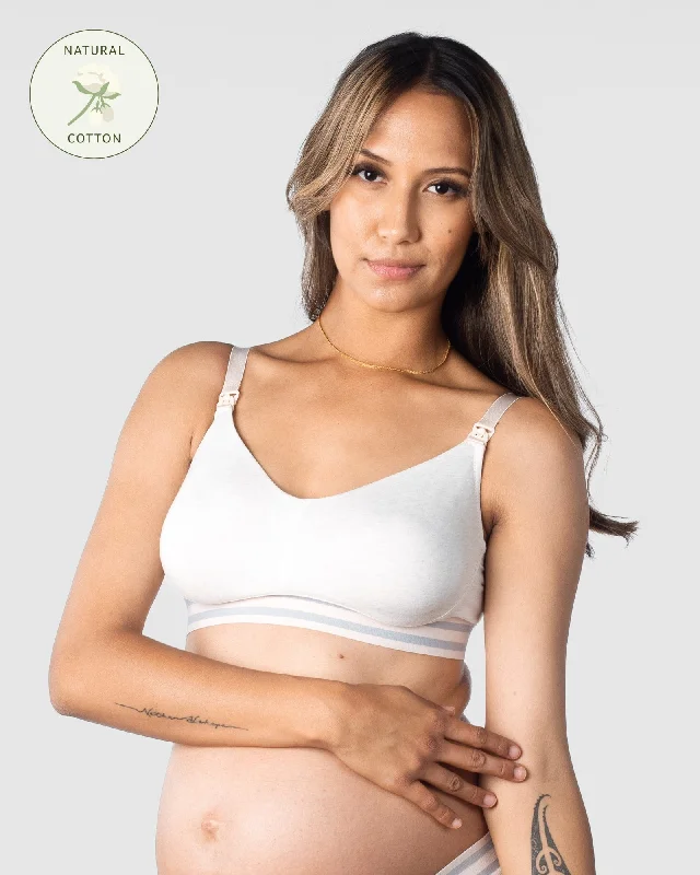 Price Rollback ELEVATE COTTON SHELL MULTIFIT NURSING BRA- WIREFREE