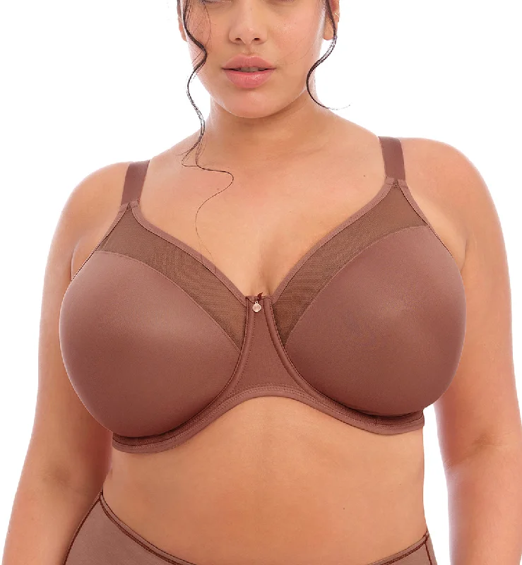 Doorbuster Deal Elomi Smooth Unlined Underwire Molded Bra (4301) - Clove