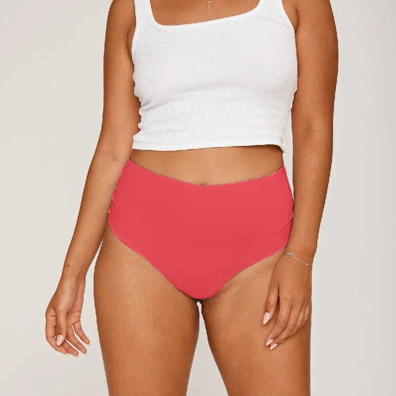 Loyalty Reward High-Rise Thong - Seamless Ultrasmooth - Rosewood