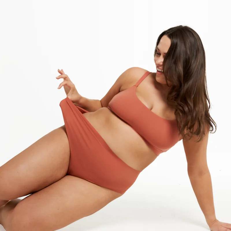 Referral Discount High-Rise Thong - Seamless Ultrasmooth - Spice