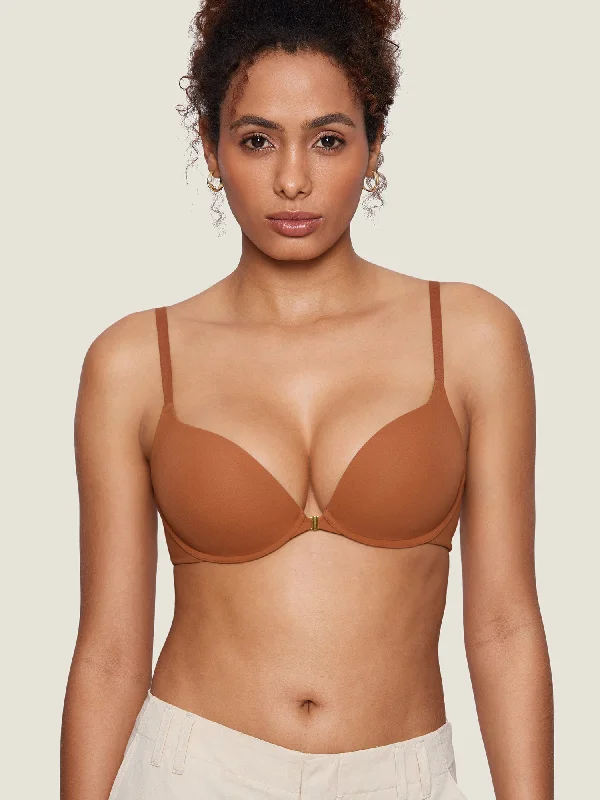 Act Now Inbarely® Front Closure T-shirt Bra