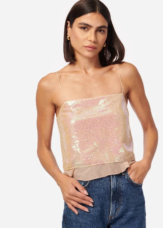 Low Prices Jojo Sequin Camisole Opal Sequin