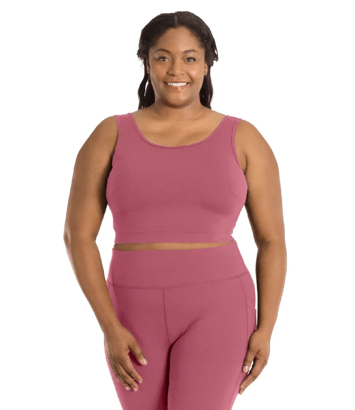 The Best Prices JunoStretch Full Fit Scoop Neck Bra Top Warm Mauve