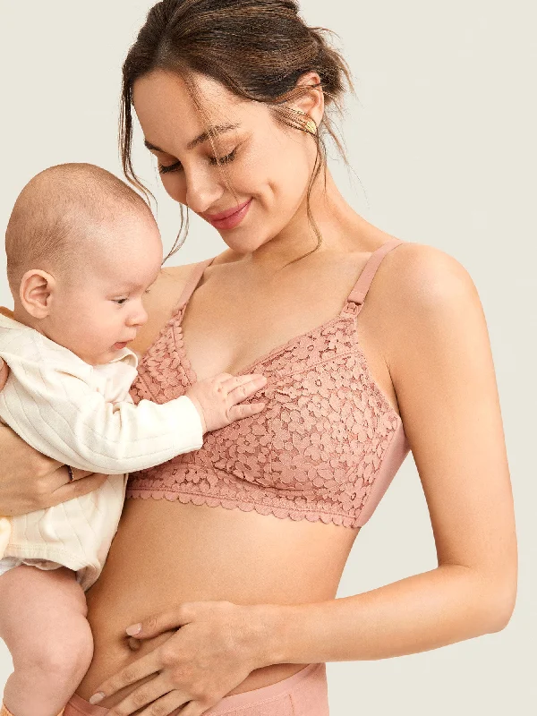 Shop Now Lace Hands Free Pumping Bra