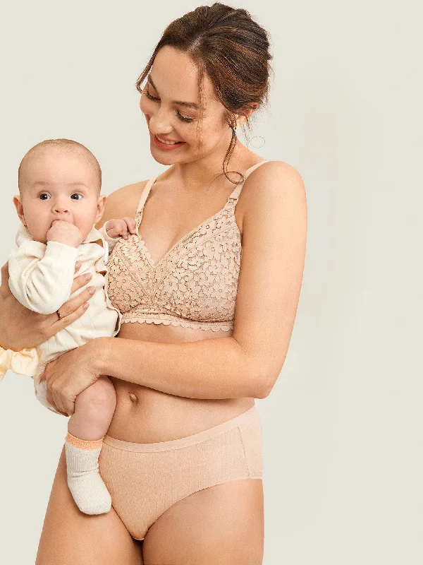 Don't Delay Lace Hands Free Pumping Bra