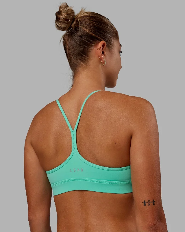 Special Discount Lift High Neck Sports Bra - Cockatoo