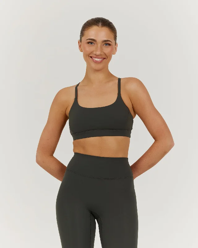Clearance Event LUXE ASH BRA - FOREST
