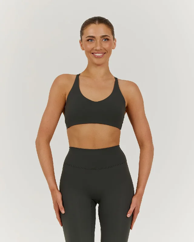 Early Access LUXE KELSEY BRA - FOREST