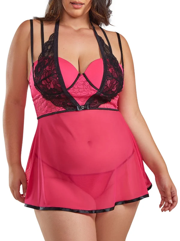 Weekend Savings Sensation Women's Madelyn Plus Size Babydoll