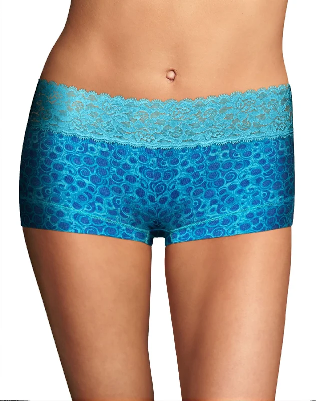 Regal Swirl Print w/Turquoise Glaze