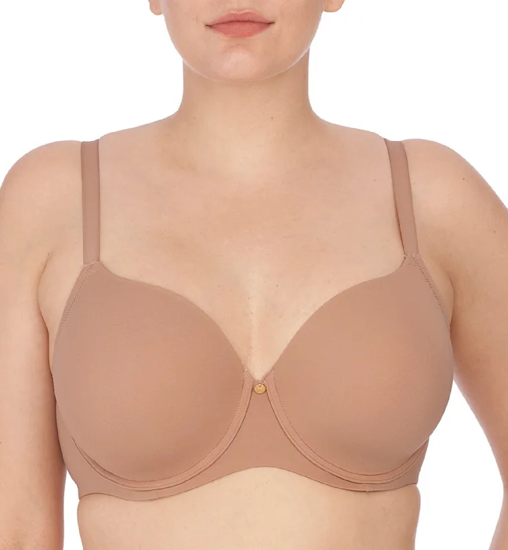 Weekend Bargains to Indulge In Natori Chic Comfort Full Figure Contour Underwire Bra (736096) - Buff