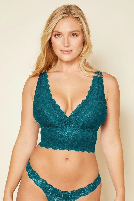 Referral Discount Curvy Plungie Longline Bralette
