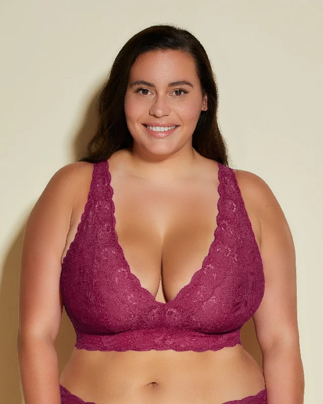 Can't Miss Ultra Curvy Plungie Longline Bralette