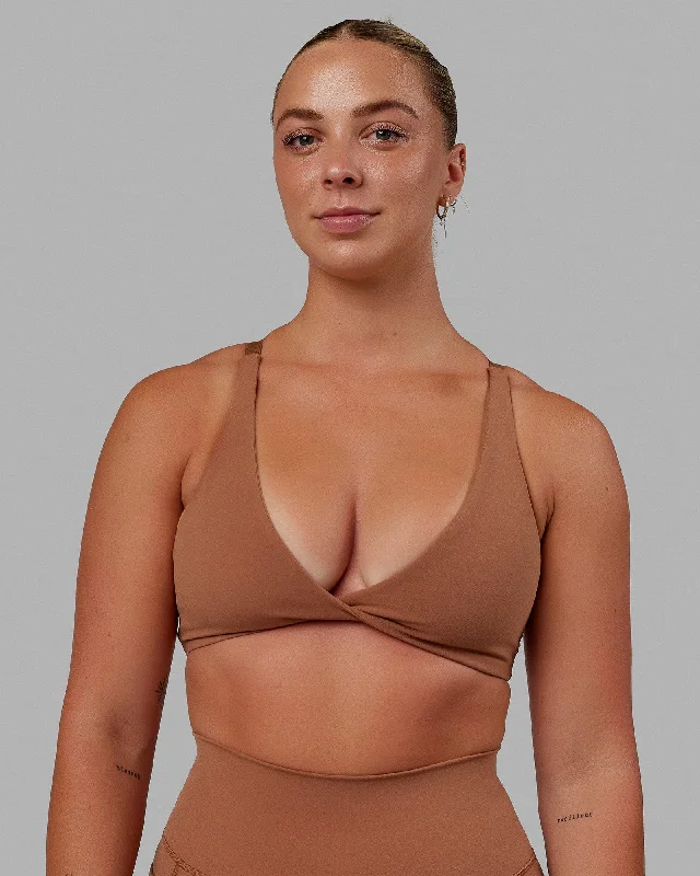 Limited Quantity Nimble Sports Bra - Brick