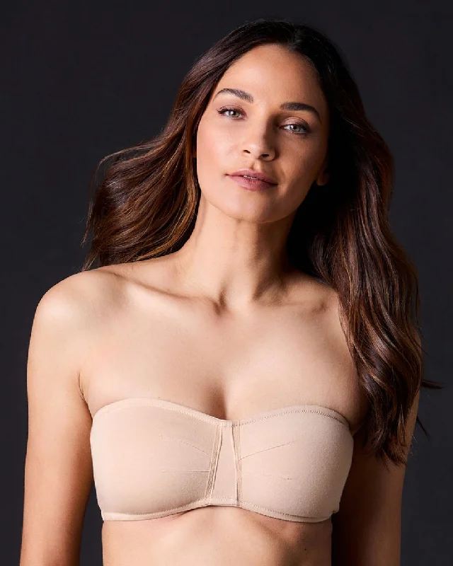 Clearance Sale Cabana Cotton Bandeau Bralette
