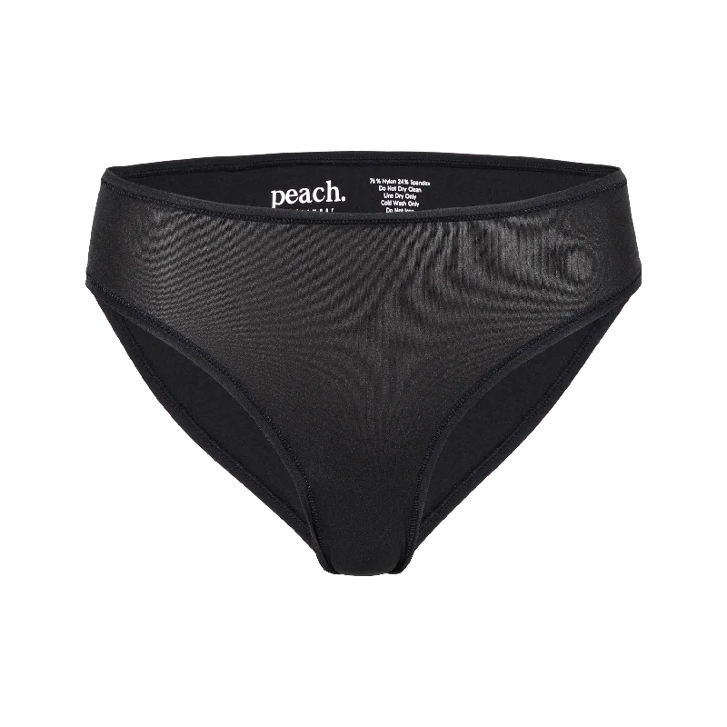Lowest Price Original-Rise Cheeky - Super Stretch - Black