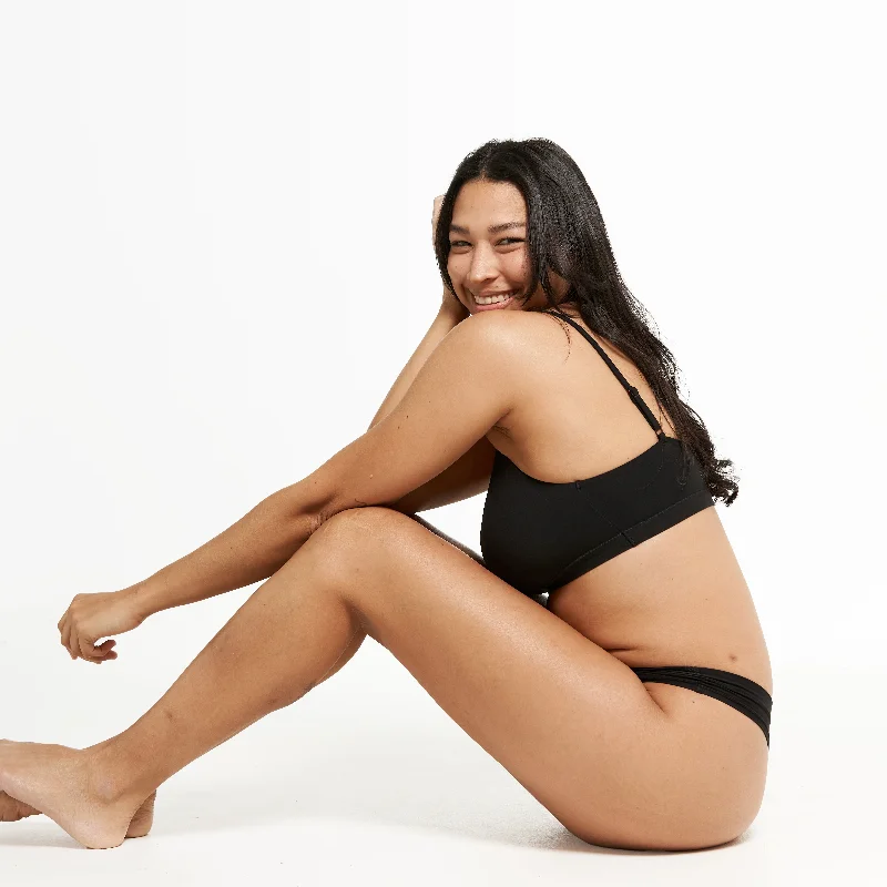 Price Rollback Original Thong - Bamboo Butter - Black