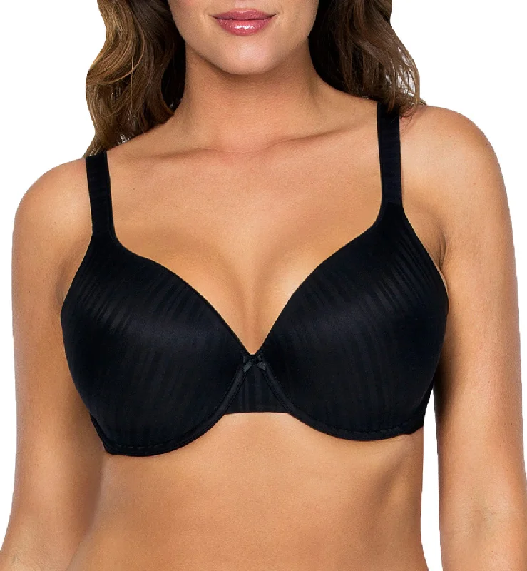 New Arrival Parfait Aline Full Coverage Underwire T-shirt Bra (P5251) - Black