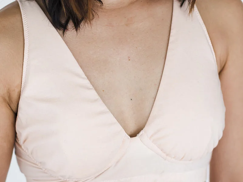 Stock Up Portia Wireless Bra XS, Blush