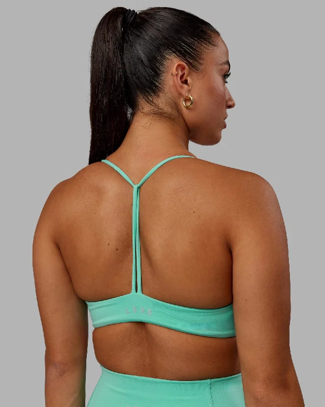 Weekend Bargains to Love Progression Sports Bra - Aquatic Awe