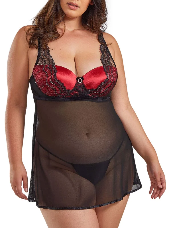 Weekend Deals You Can't Resist Women's Provence Plus Size Babydoll