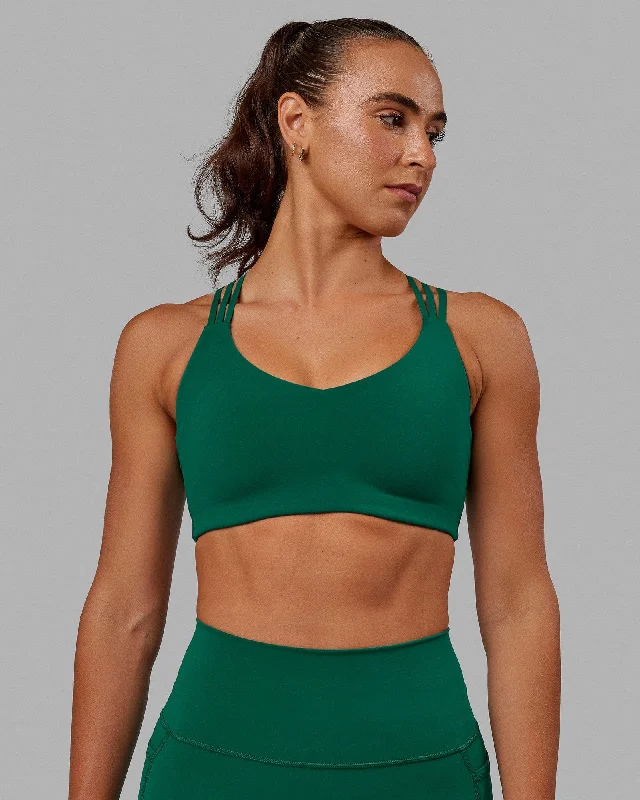 Deal of the Week Push The Limit Sports Bra - Malachite