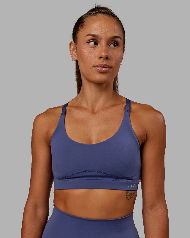 Weekend Savings Bonanza Rapid Sports Bra - Future Dusk
