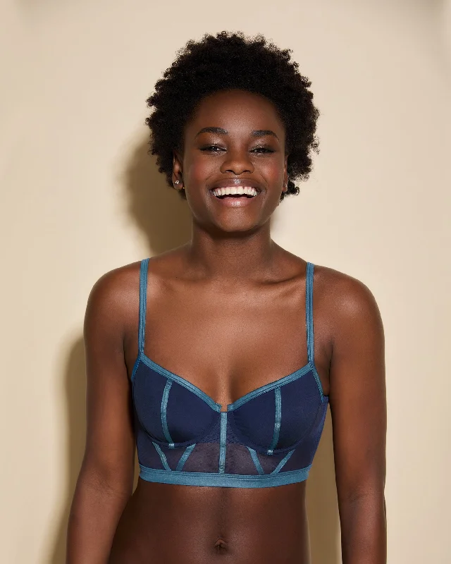 Value Deals Underwire Balconette Longline Bra