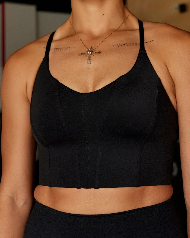 Deep Discounts Streamline Bra - Black