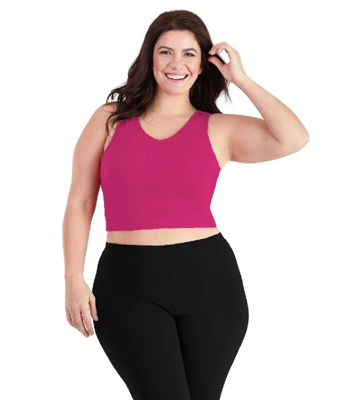 Deal of the Day Stretch Naturals V-Neck Bra Top Classic Colors