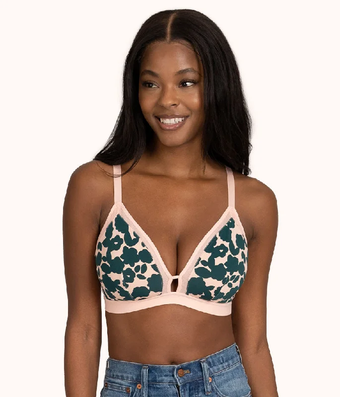 Clearance Sale The Busty Bralette: Retro Blooms