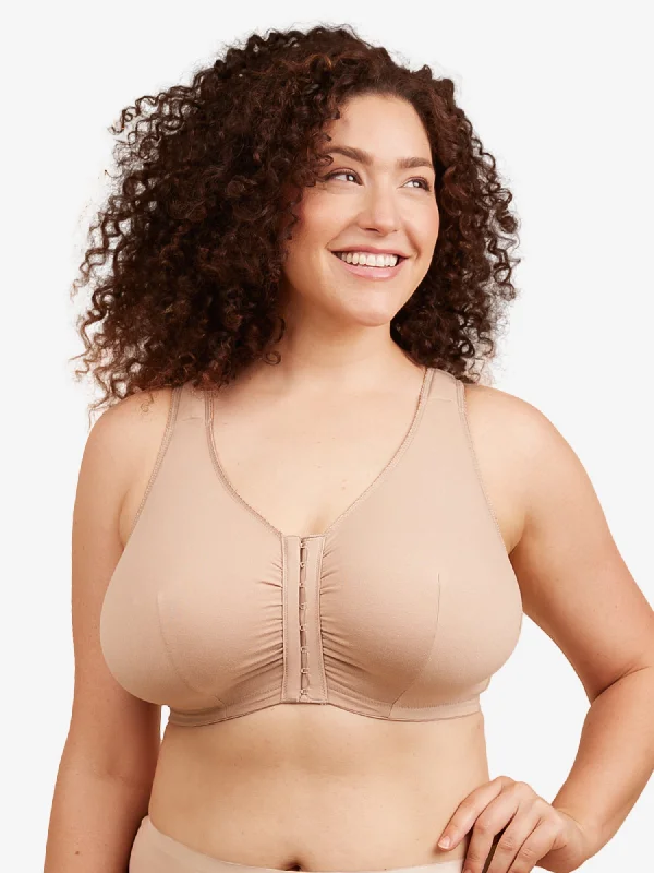 Best Seller The Meryl - Cotton Front-Closure Comfort & Sleep Bra