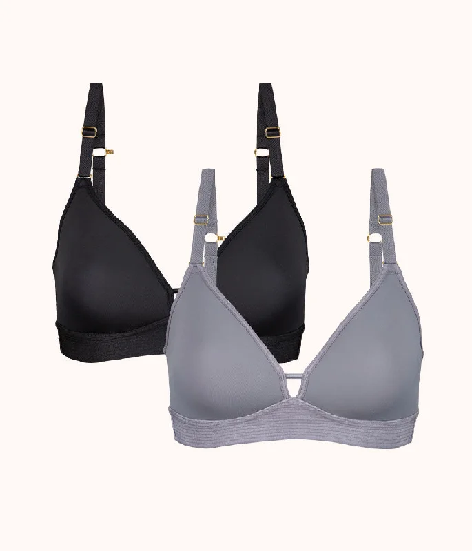 Early Access The Spacer Bra Bundle: Jet Black/Smoke