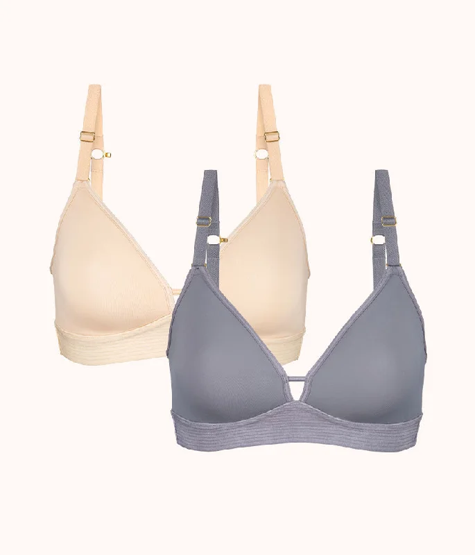 Great Deals The Spacer Bra Bundle: Toasted Almond/Smoke