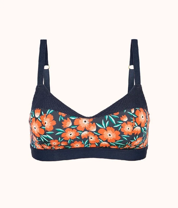 Make Your Weekend Count with Savings The Sweetheart Bralette: Poppy Floral