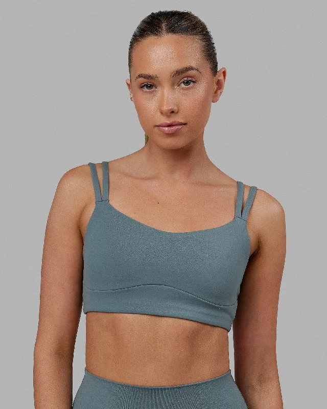 Weekend Discounts to Grab Vogue Sports Bra - Storm