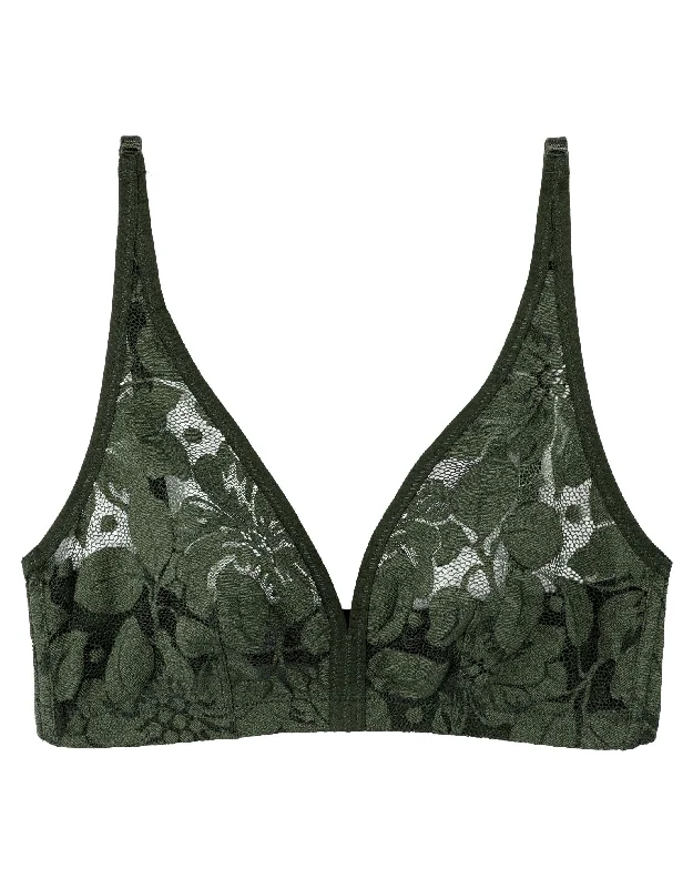 Weekend Specials Just for You Zoe Soft Bra Khaki Lace D - F Cupd